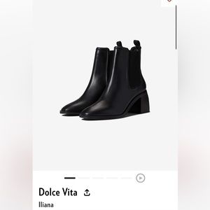 Dolce Vita leather ankle Chelsea boots